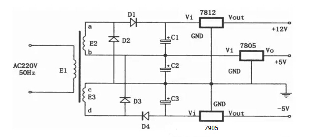 三端稳压器7805应用,北京南电科技,kec品牌